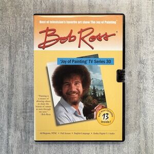 Bob Ross The Joy Of Painting TV Series 30 DVD 3-Disc Set RARE New Sealed